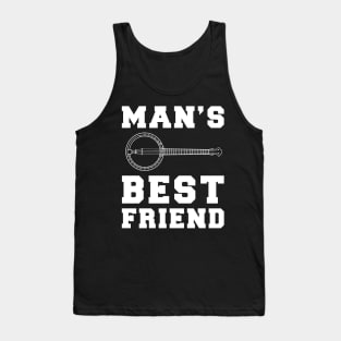 banjo Man's best friend tee tshirt Tank Top